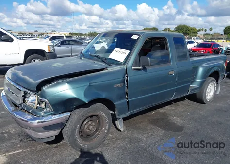 1996 Ford Ranger Super Cab из США, поврежденный, VIN 1FTCR14U5TPB41096